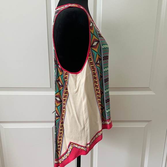 Flying Monkey Colorful Geometric Tank Top - Picture 3 of 12